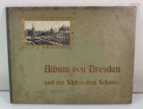 Album von Dresden und der Sächsischen Schweiz