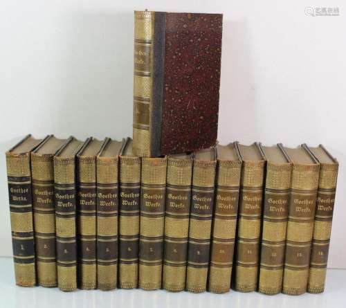 Goethe's Sämmtliche Werke in 15 Bänden, Stuttgart 1881