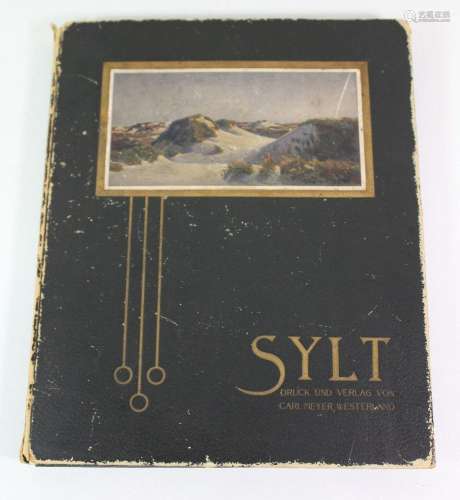 Mappenwerk "Sylt", um 1920, wohl kompl.