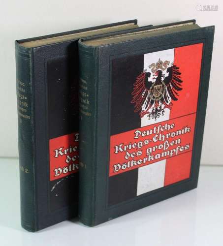 G.Kropp, Deutsche Kriegs-Chronik des großen Völkerkampfes, 1...