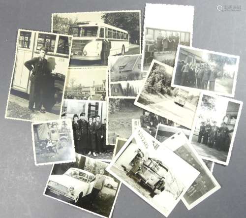 Alte Fotografien, 40er-Jahre, Bus