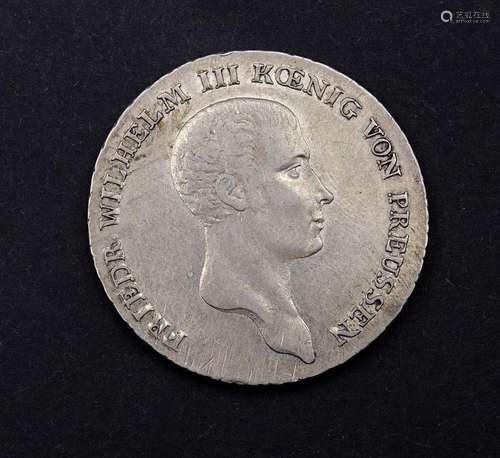 Reichstaler 1814 A, Friedrich Wilhelm III König von Preussen