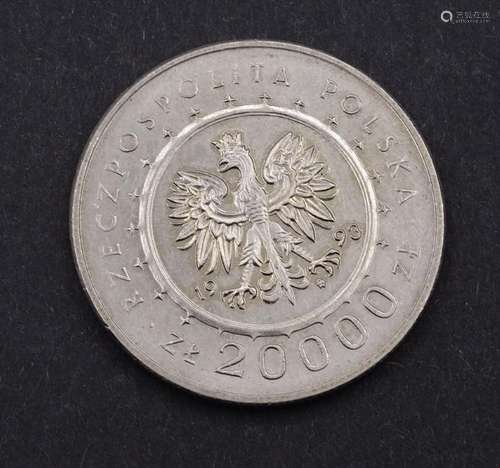 20.000 Zloty Polen 1993