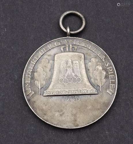 Olympia Medaille, Im Jahre der Olympischen Spiele 1936,ohne ...