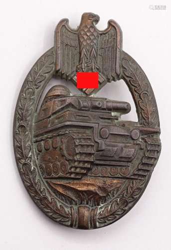 Panzerkampfabzeichen in Bronze