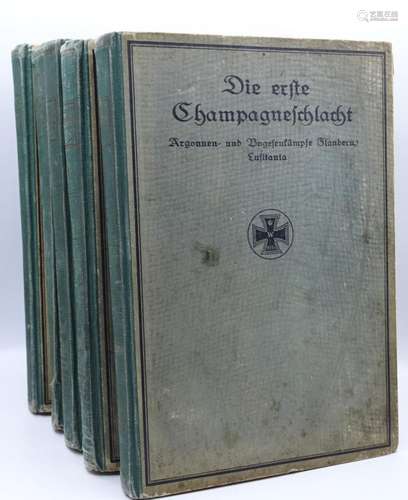 "Der Weltkrieg" in 5 Bänden,Polen,Frankreich,Tanne...