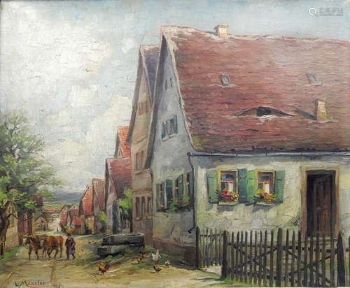 Ludwig Mössler, 20. Jh. tätig in Uffenheim und Rothenburg