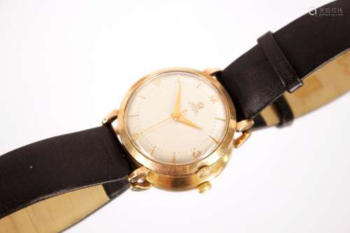 An Omega 9ct gold Thumper Automatic gent's wrist watch