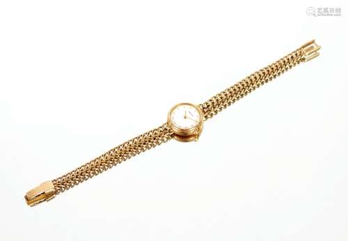 A Zenith 9ct gold ladies wrist watch, complete with box and ...