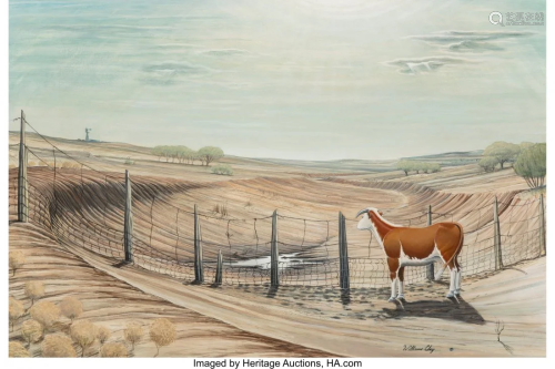 William Clay (American, 20th Century) Texas Land