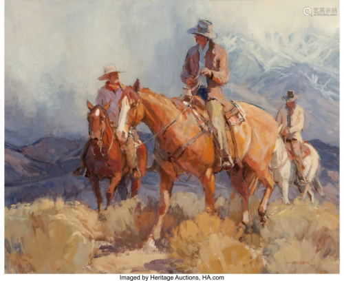 Suzanne Baker (American, b. 1939) Mountain Ride,