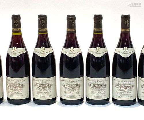 12 Btes Moulin-A-Vent 1998, Domaine de Champ de Loup Niveaux...