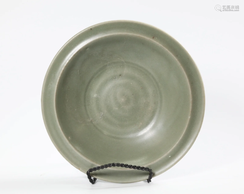 Chinese Ming Longquan Celadon Porcelain Plate