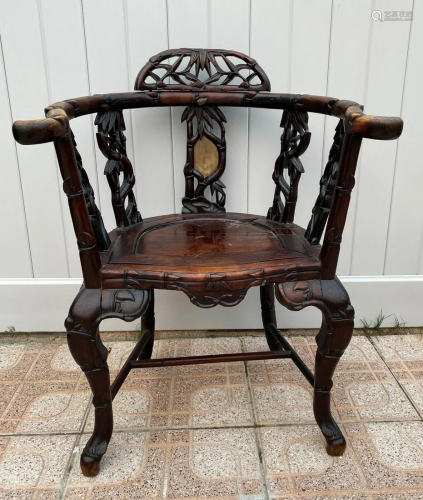 Chinese European-Style Captain's Arm Chair