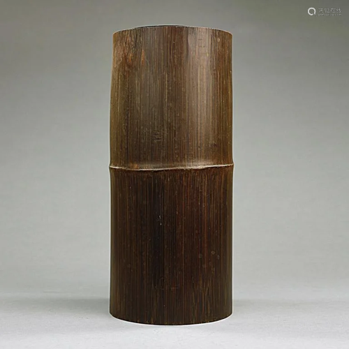 CHINESE BAMBOO BRUSHPOT