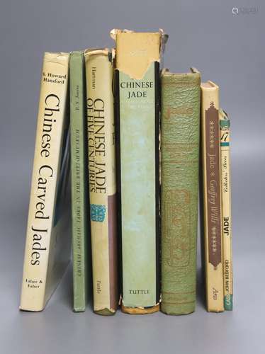 ° Seven reference books on Chinese jades -Stanley Charles No...