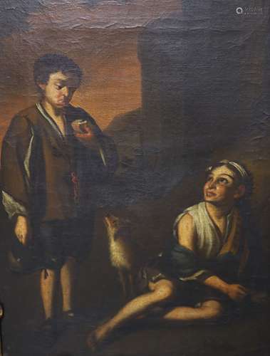 After Bartolome Esteban Murillo (1617-1682), oil on canvas, ...