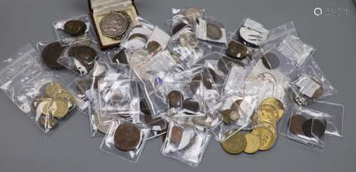 British and Commonwealth coins to include -A Charles I sixpe...