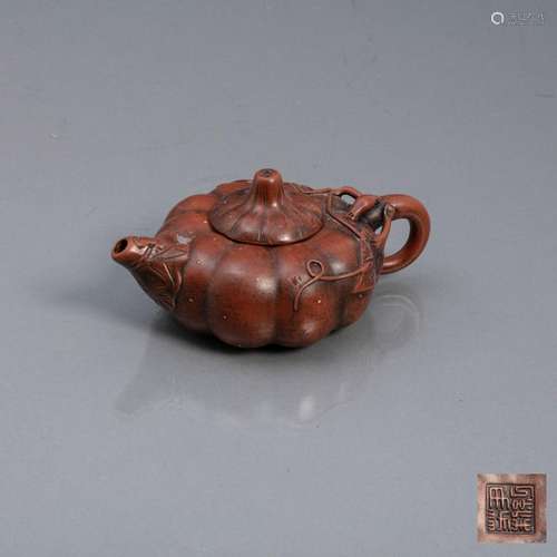 TEAPOT YIXING "PUMPKIN"