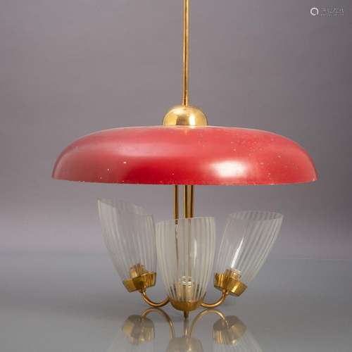 CEILING LAMP WITH THREE FLAMES