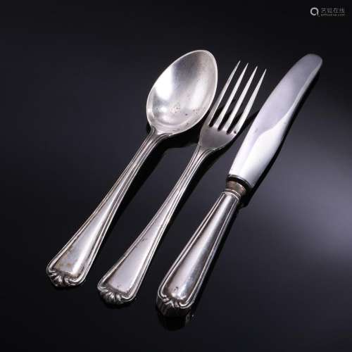 MEAT CUTLERY AND SOUP SPOON