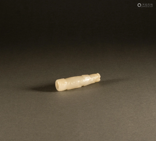 Song Dynasty - Hetian Jade tube