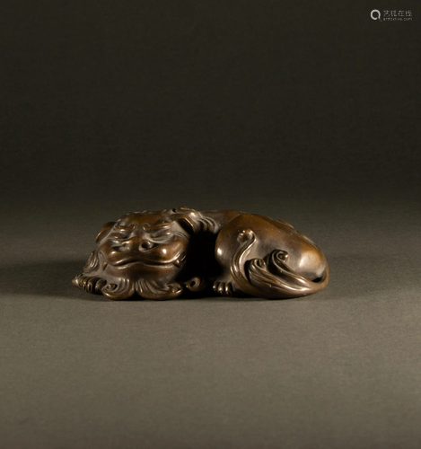 Qing Dynasty - Bronze Lion