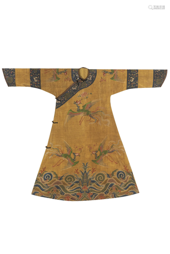 Qing Dynasty - Kesi Phoenix robe