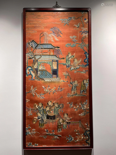 Mid-qing Dynasty - The Best Suzhou Embroidery baby Drama