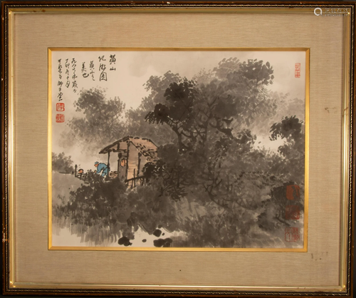 Qing Dynasty - Landscape painting