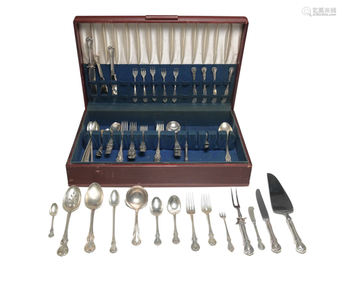 80 Piece Towle Old Master Sterling Flatware