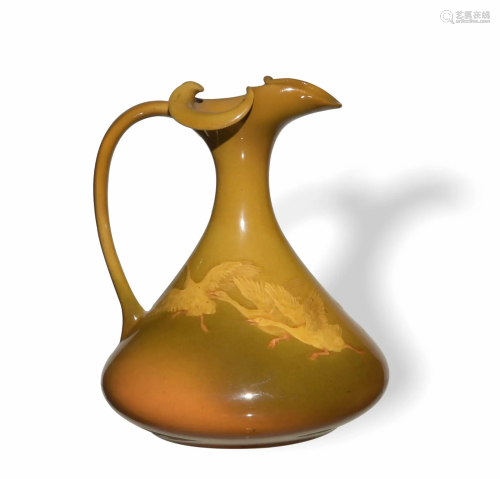 Rookwood Ewer 725C / W by Matthew A. Daly with Geese