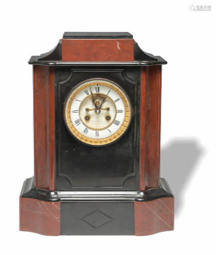 French Marble Clock by Lauterwasser