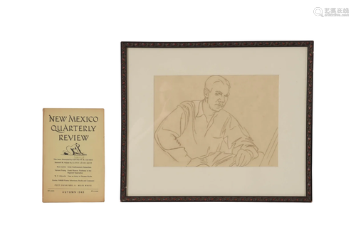 1949 Kenneth Adams Drawing for NM Quarterly