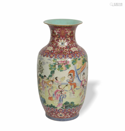 Chinese Famille Rose Vase