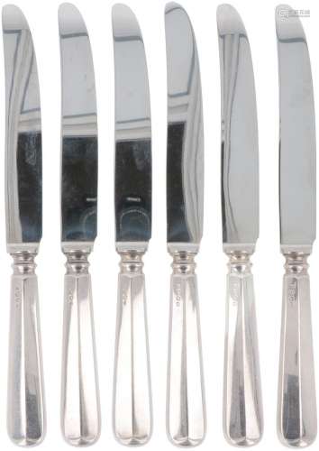 (6) piece set dinner knives 