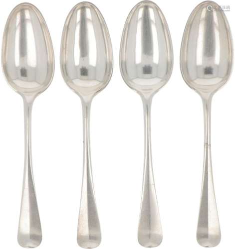 (4) piece set of spoons ('s-Hertogenbosch Christiaan van Gem...