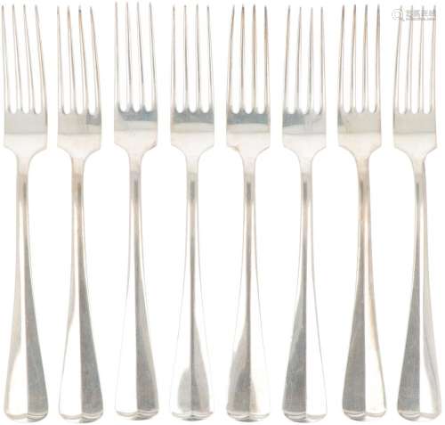 (8) piece set dinner forks 
