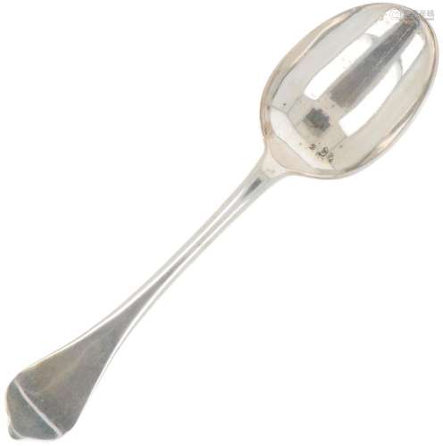 Spoon (Groningen Lambertus van Giffen 1705-1746) silver.