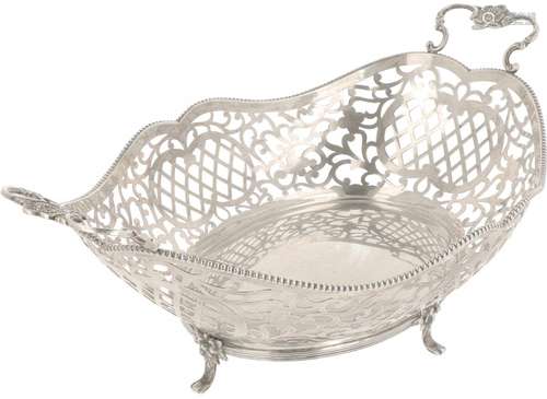 Bread basket silver.