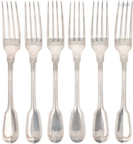 (6) piece set Christofle dinner forks model: 