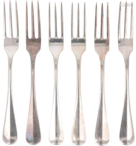 (6) piece set breakfast forks 