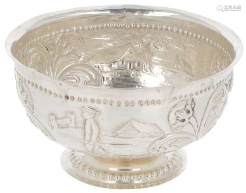 Cream bowl silver.