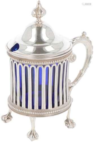 Mustard pot silver.