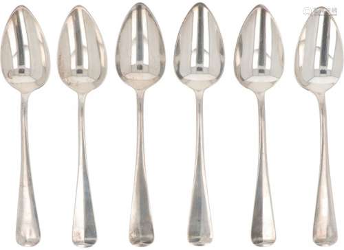 (6) piece set dinner spoons 