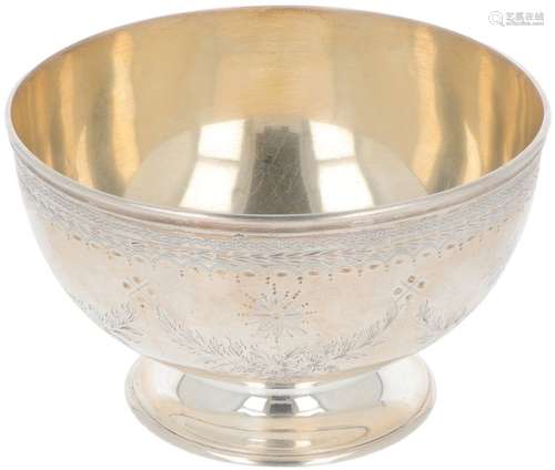 Rinsing bowl silver.