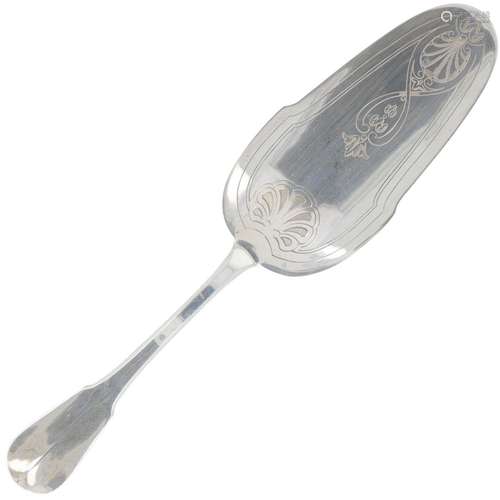 Pastry scoop silver.