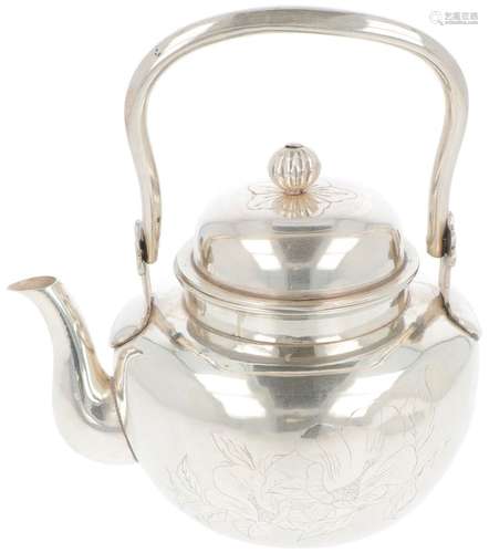 Teapot (Japan export) silver.