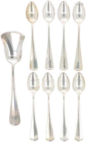 (8) piece set of mocha spoons & sugar scoop 