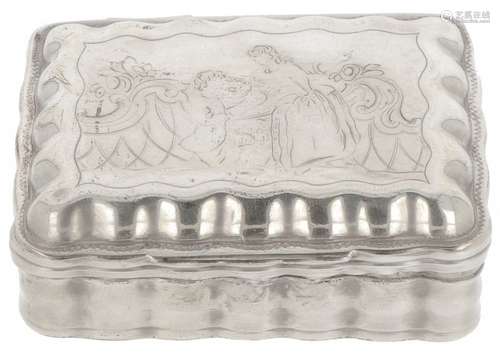 Snuff box silver.